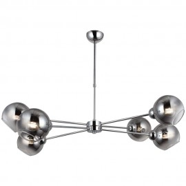 LINARE 6 LI KROM SIRALI AVİZE 6XE27  - 1532-51-06-L