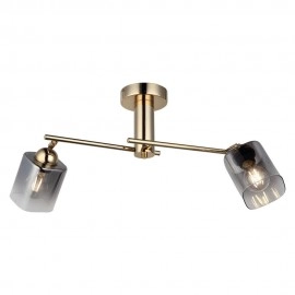 FLAT 2 Lİ ALTIN PLOFONYER 2XE27 61285707 - 1562-80-12