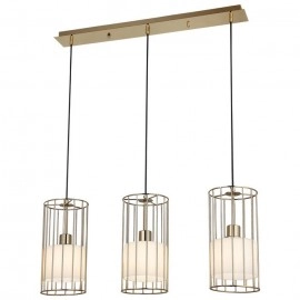 MAPES 3 LU SIRALI ALTIN AVİZE 3XE27 1000675926 - 1580-80-03-L