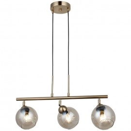 DOVA 3 LU SIRALI ANTIK LAK AVİZE 3XE27 1000477459 - 1597-52-03-L