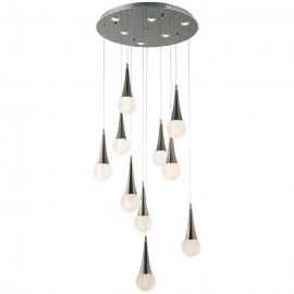 RAINDROP 10 LU LEDLI  SARKIT 70W+18W 3000K  - 80495-03-P10-PB