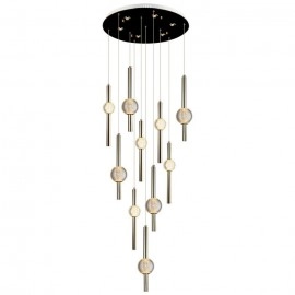 OPIKA 10 LU ALTIN LEDLI AVIZE 10X5W  - 80614-04-P10-FG